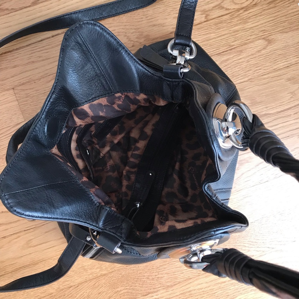 B MAKOWSKY Black Leather Handbag - Picture 14 of 16